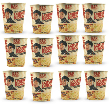 Rap Snacks Lobster Bisque Ramen NBA Youngboy | (12) 2.25oz Cups