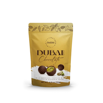 Beemax Dubai Chocolate Truffle Balls 4.24oz (Pack of 12)