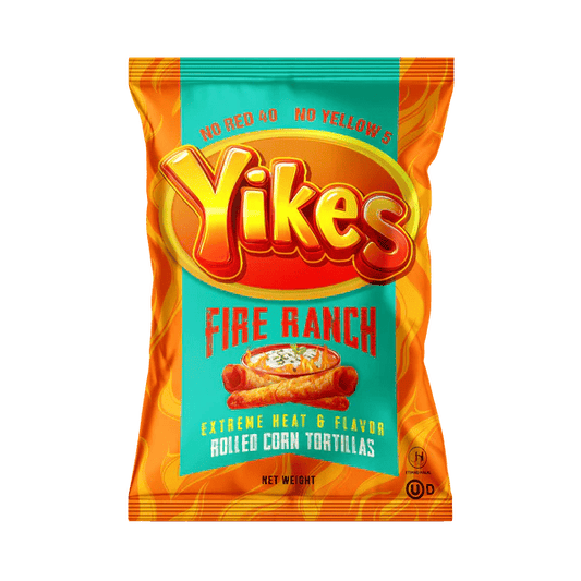Yikes Fire Ranch – Spicy Ranch Snack, 4oz Bag