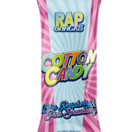 Rap Snacks Cotton Candy (24-Count)