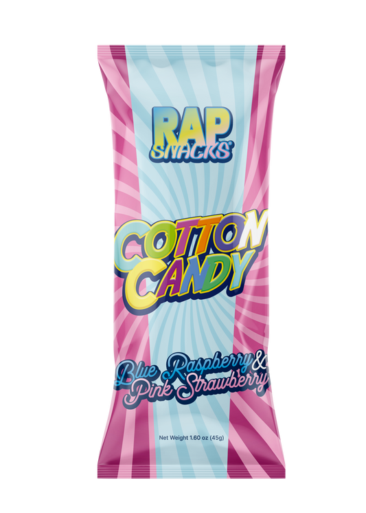 Rap Snacks Cotton Candy (24-Count)