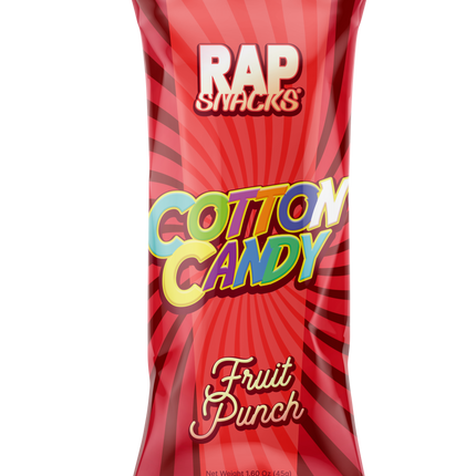 Rap Snacks Cotton Candy (24-Count)