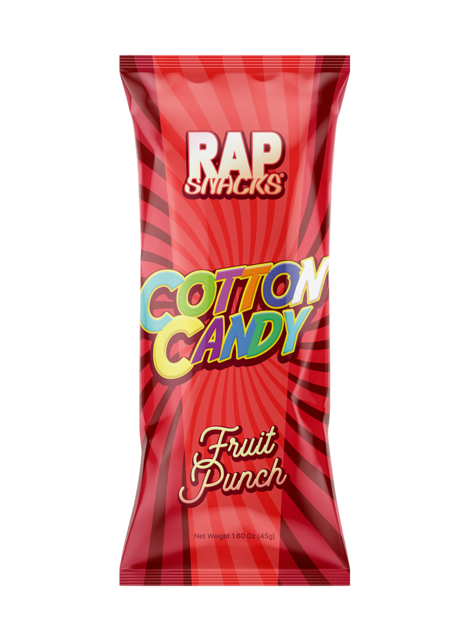 Rap Snacks Cotton Candy (24-Count)
