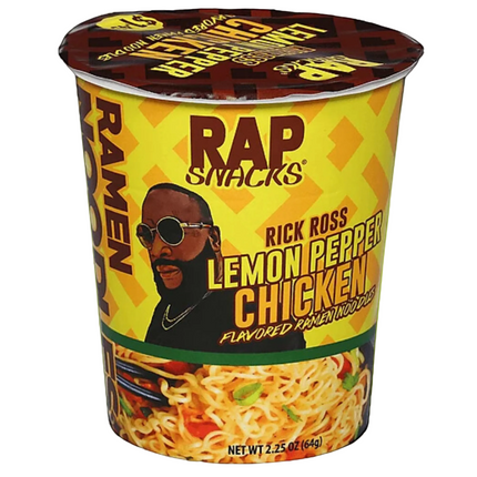 Rap Snacks Rick Ross Lemon Pepper Chicken Flavor Ramen Noodles (2.25 oz)