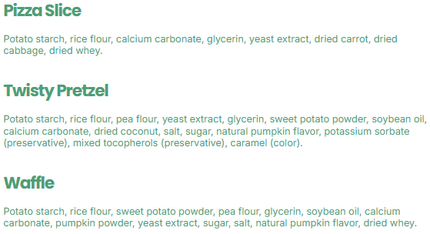 The Munchies Box for Pets - 6 Assorted Treats