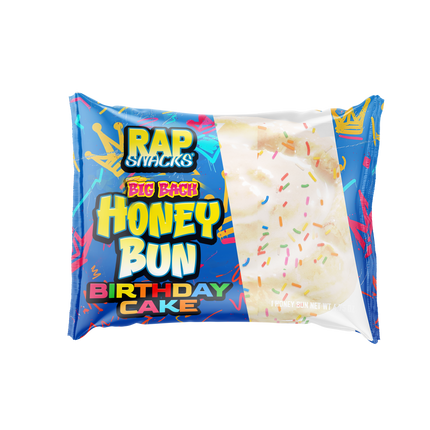 Rap Snacks Big Back Honey Bun (12-Pack)