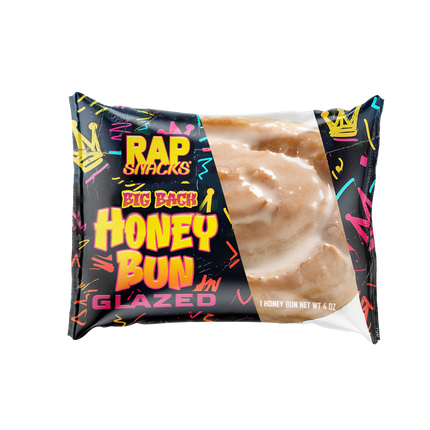 Rap Snacks Big Back Honey Bun (12-Pack)